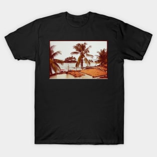 Moody Film Shot of Morro de São Paulo on Stormy Day (Brazil) T-Shirt